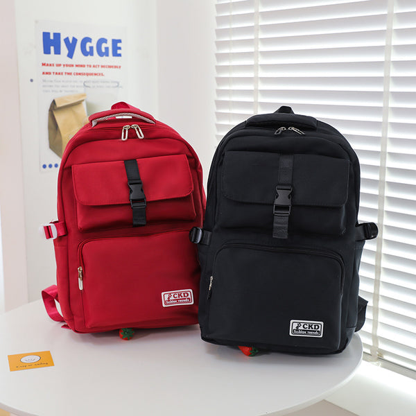 Outdoor leisure travel backpack foldable student backpack high value multi-function trend large capacity school bag