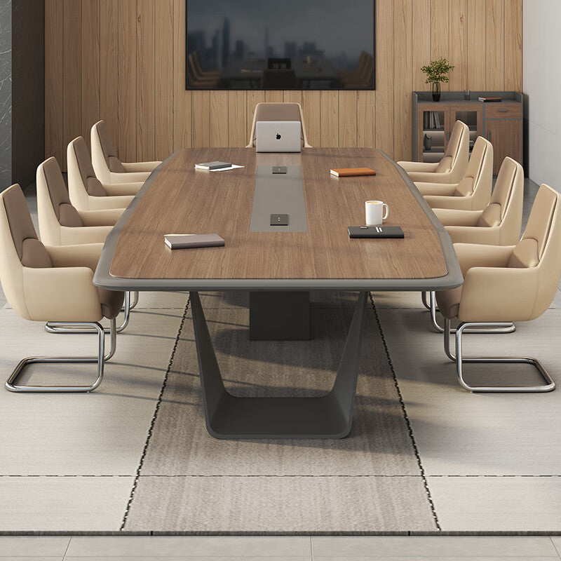 Saint li conference table long table large office long table and chair combination company negotiation reception