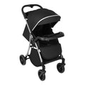 Baby stroller - reclining, multi-functional, one-click fold, lightweight, high-view, heavy-duty shock absorption