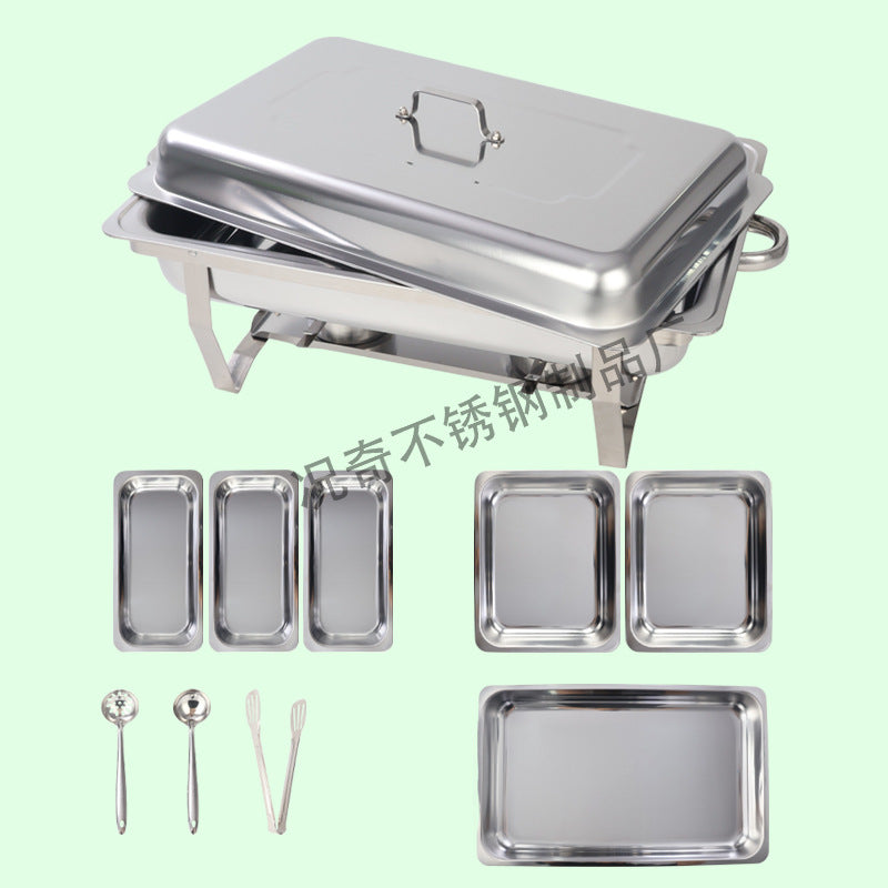 supply stainless steel alcohol stove restaurant buffet stove alcohol heated meal stove buffet stove foldable