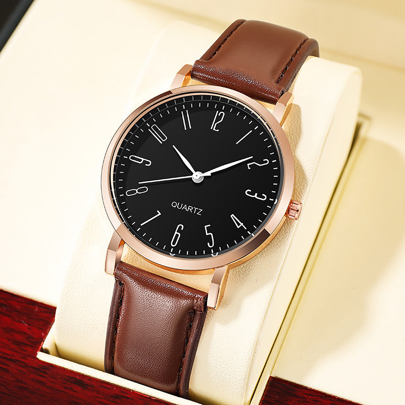 watch men's casual business belt men's watch douyin live broadcast one-piece dropshipping manufacturer watch watch
