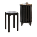 Solid wood stackable combination coffee table living room for home jenga stool round stool dining table with pulley chair small stool