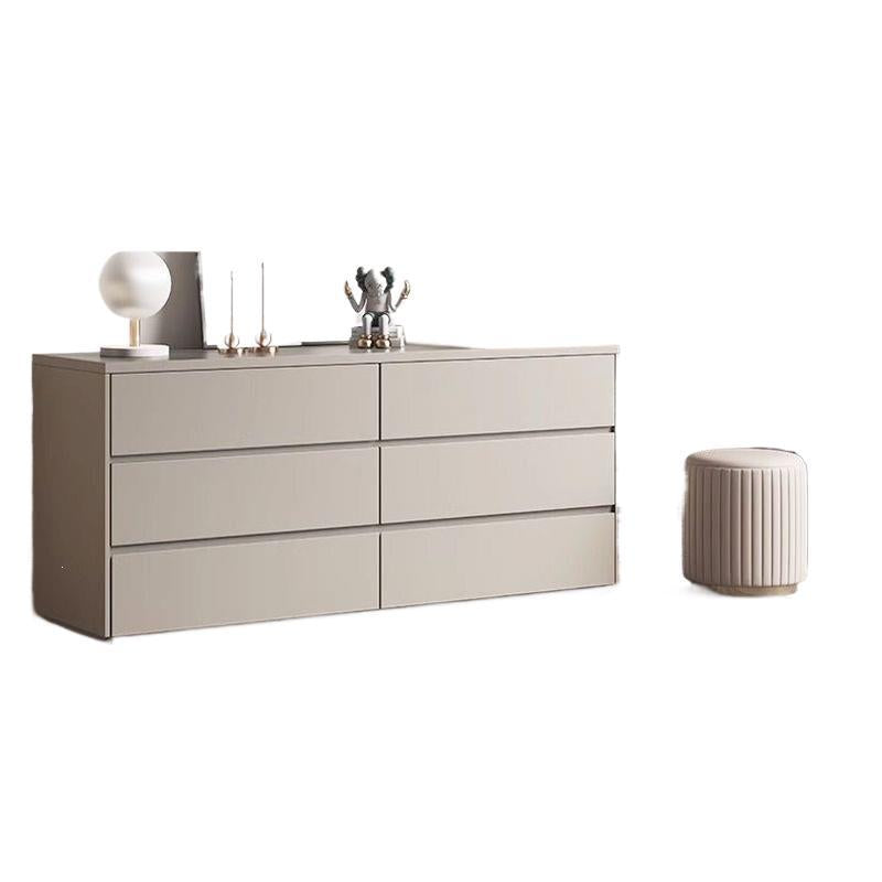 Italian normcore dressing table storage cabinet all-in-one bedroom accessible luxury classy small dressing table bed end storage cabinet chest of drawers