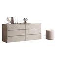 Italian normcore dressing table storage cabinet all-in-one bedroom accessible luxury classy small dressing table bed end storage cabinet chest of drawers
