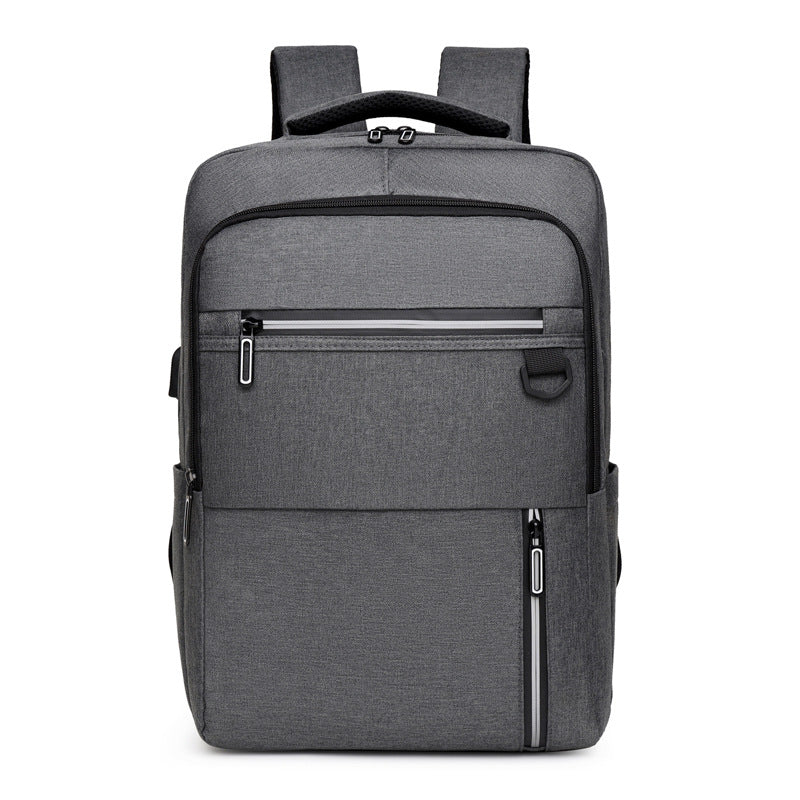 Cross-border 2025 backpack men's and women's business computer bag simple fashion going out sports bag travel bag backpack schoolbag