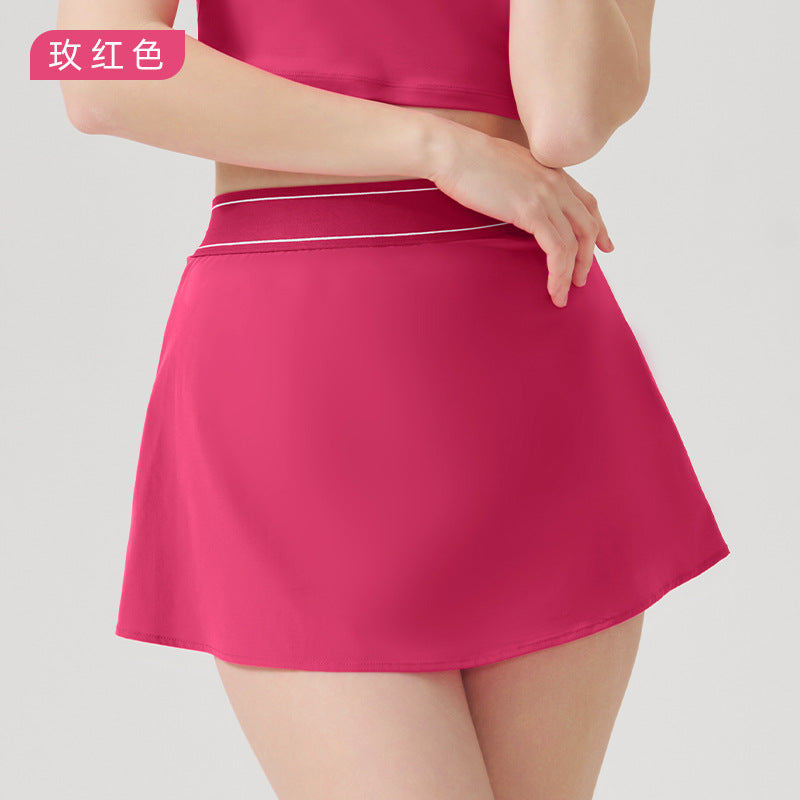 new arrivalcasual sports intimatesfashion tape tennis skirt suit running sports yoga suit fitness suit