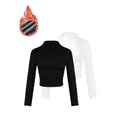 Women's  autumn hot girl style: ruched waist, sexy long sleeve, new autumn collection, slim fit high neck