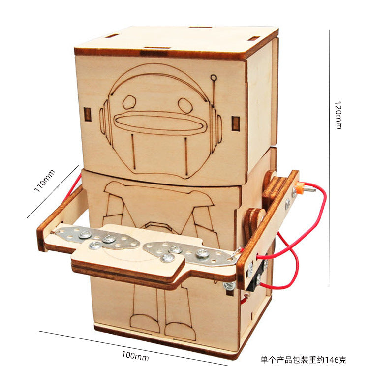 Primary school students science and technology small production children's creative DIY physics experiment science teaching aids handmade materials steam education