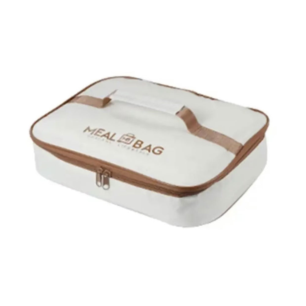 Sealed insulated lunch box for students and office workers, portable compartmentalized lunch box, large capacity 304 stainless steel with soup bowl