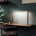 Library reading lamp rectangular office desk study desk reading desk long strip supports desk lamp