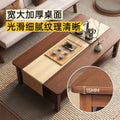 Double-layer coffee table, home living room, rectangular dining table, small apartment tea table, rental house, office reception tea table