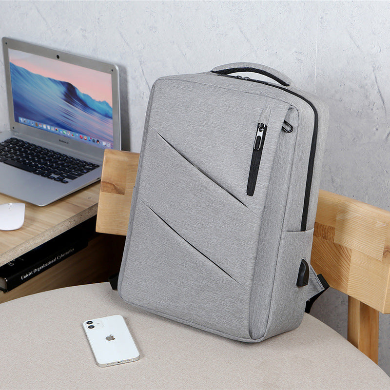 Spring new models, business travel backpack usb charging backpack casual versatile household travel bag trade