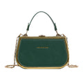 Chain box handbag - trendy, minimalist shoulder bag - candy color crossbody bag - chic & stylish commuter bag - fashionable