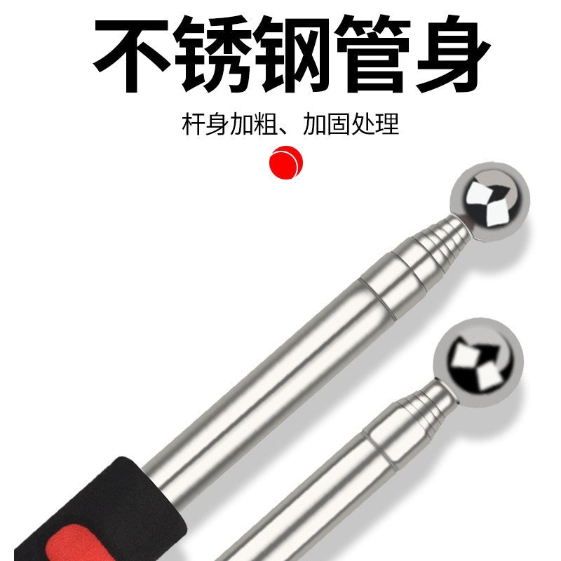 Empty drum hammer inspection tool thickened thickened telescopic professional acceptance suit knocking tile empty drum detection hammer inspection rod