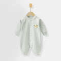Baby pure cotton onesie, new autumn collection, long-sleeved romper for baby girls, infant and toddler crawler suit, newborn children's clothing