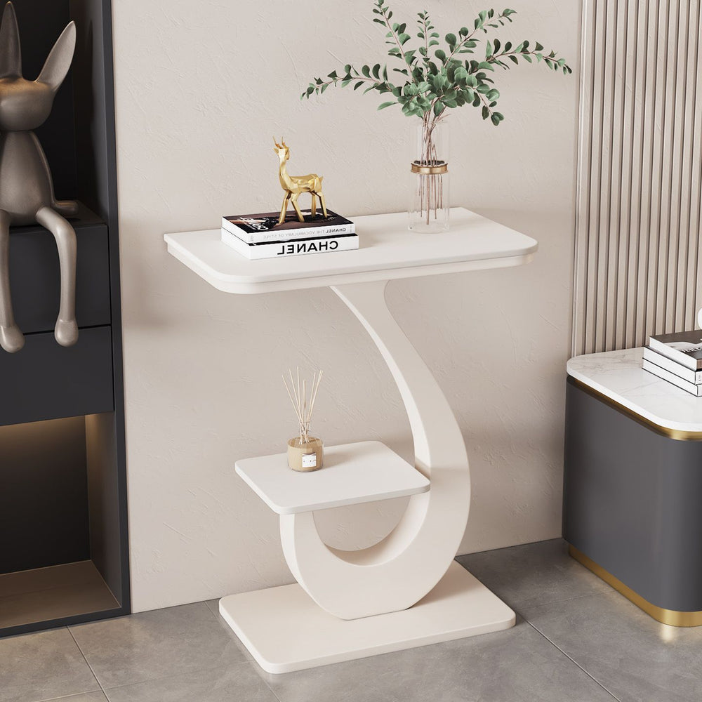 2026 new rock slab plant stand - luxury, high-end living room floor display shelf, balcony plant stand, minimalist entryway table