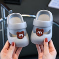 Eva kids' clogs - summer indoor anti-slip cartoon sandals for girls and boys, perfect for first walkers and outdoor beach wear