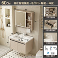 Bathroom cabinet ceramic all-in-one basin bathroom bathroom bathroom cabinet wash basin wash basin wash basin combination honeycomb aluminum