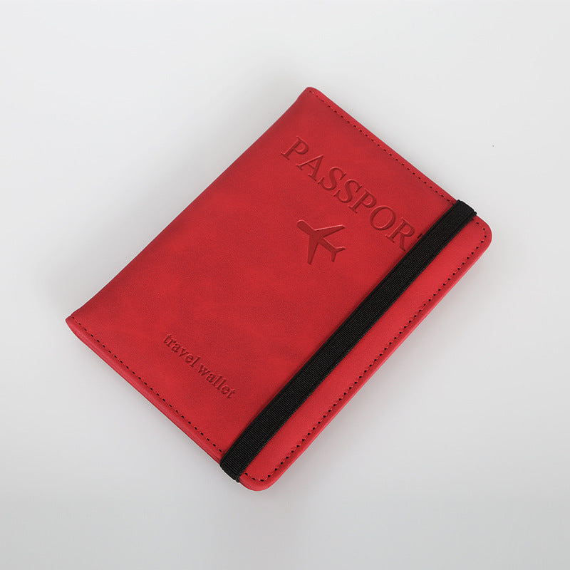 Passport Clip Photo Protective Case Passport Storage Bag Card Bag Document Storage Bag Passport Bag Travel Ticket Clip