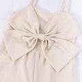 Children's (female) jumpsuit, large butterfly suspender bell jumpsuit