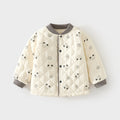 Baby elephant thickened quilted tops boys and girls heattech inner wear 120g infant autumn and winter cotton jacket intimates