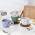 New 3d ceramic coffee mug - cute animal design, perfect for coffee, milk, or water