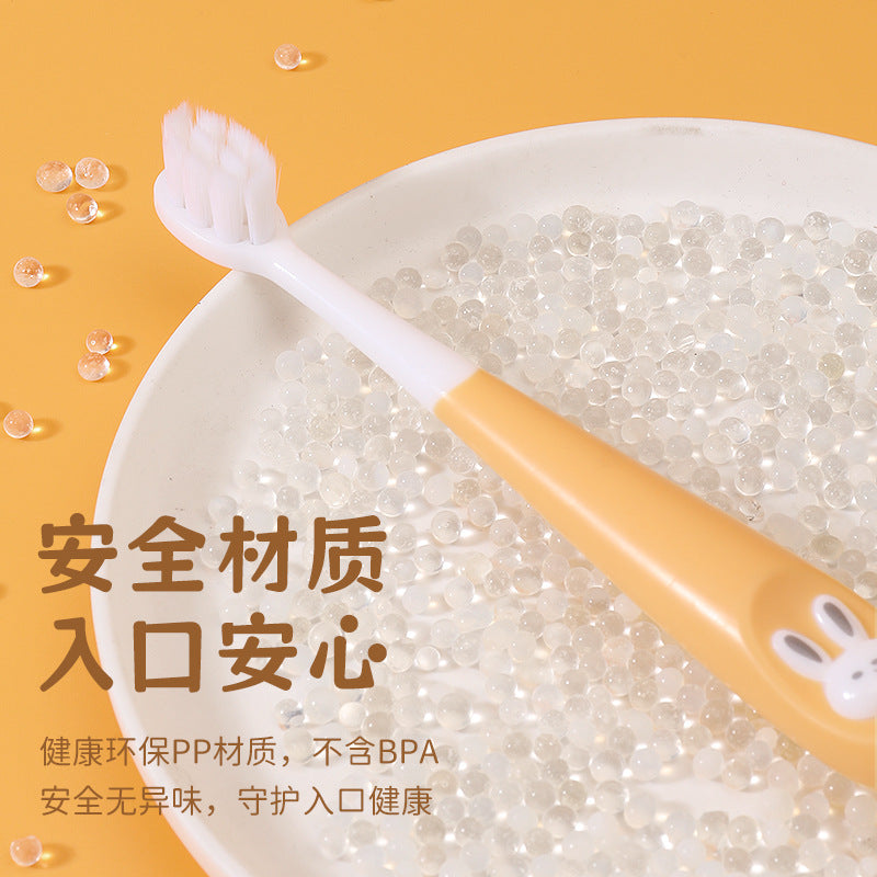 Cartoon children's toothbrush, soft-bristled toothbrush 1-12 years old baby soft-bristled oral cleaning toothbrush box wholesale