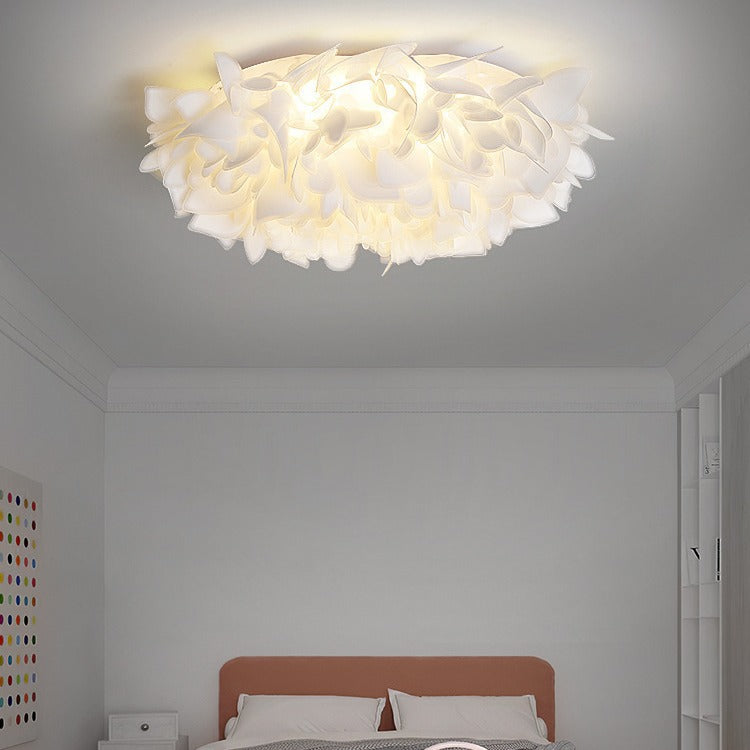 [Strict selection] Bedroom light ceiling light ins Internet celebrity petals 2025 new modern simple Nordic warm lamps