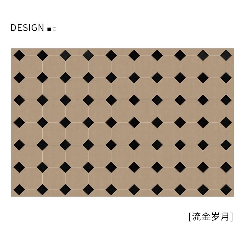 Distributed carpet living room  new french floor mat retro light luxury high-end cream style bedroom no-wash and wipeable