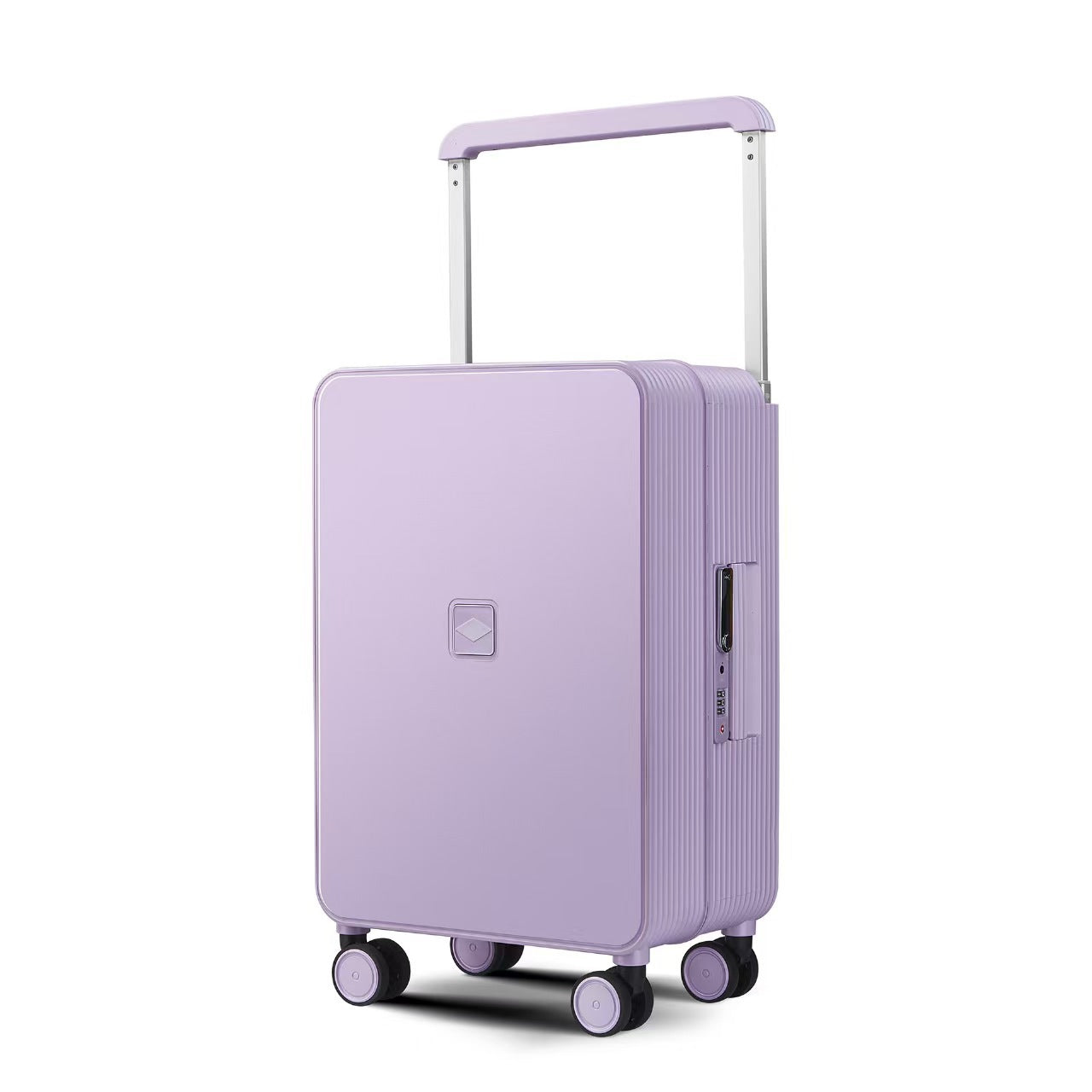 Boarding anti-drop wide tie rod aluminum frame suitcase 20 inches, small and lightweight, starting from one large-capacity password box