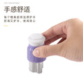 Factory's new 8-piece set of stainless steel lever-type vegetable and fruit cutters, butterfly mask printing molds, full hand protection
