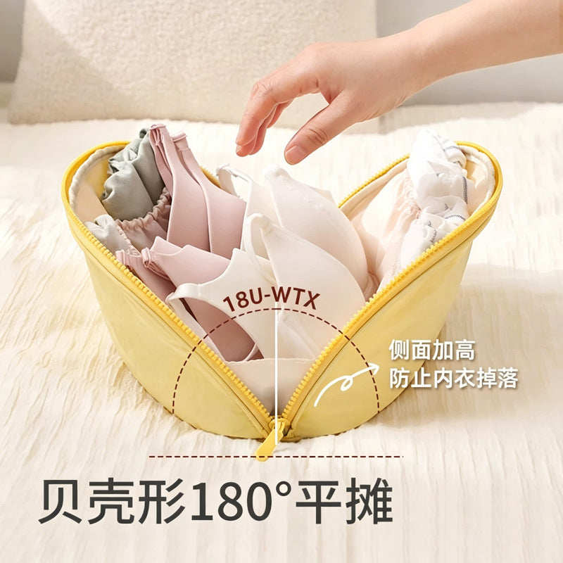 Underwear storage bag travel portable underwear socks storage bag three-in-one travel pack special handy gadget for underwear