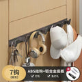 No punching hook, clothes hook, door back, entrance wall hanging row hook, bathroom door back sticky hook, storage space aluminum