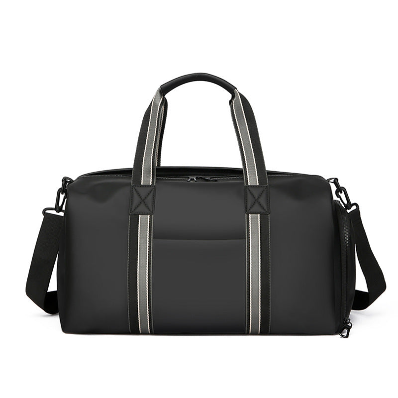 New men's travel bag large-capacity pu dry and wet separation storage handbag storage bag sports training fitness bag