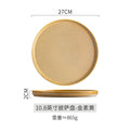 Kiln-turned-steak plate, creative western food plate, steak plate, commercial catering plate, for home ceramic dish plate