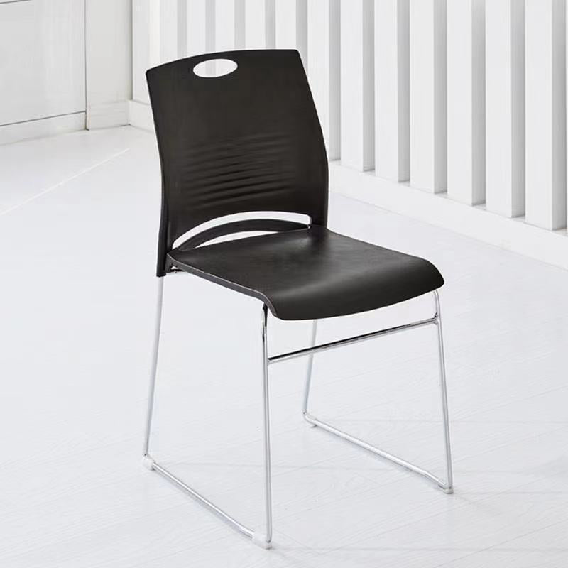 Training chair, conference chair, simple office chair, staff chair, negotiation chair, back chair, solid steel chair, plastic computer chair