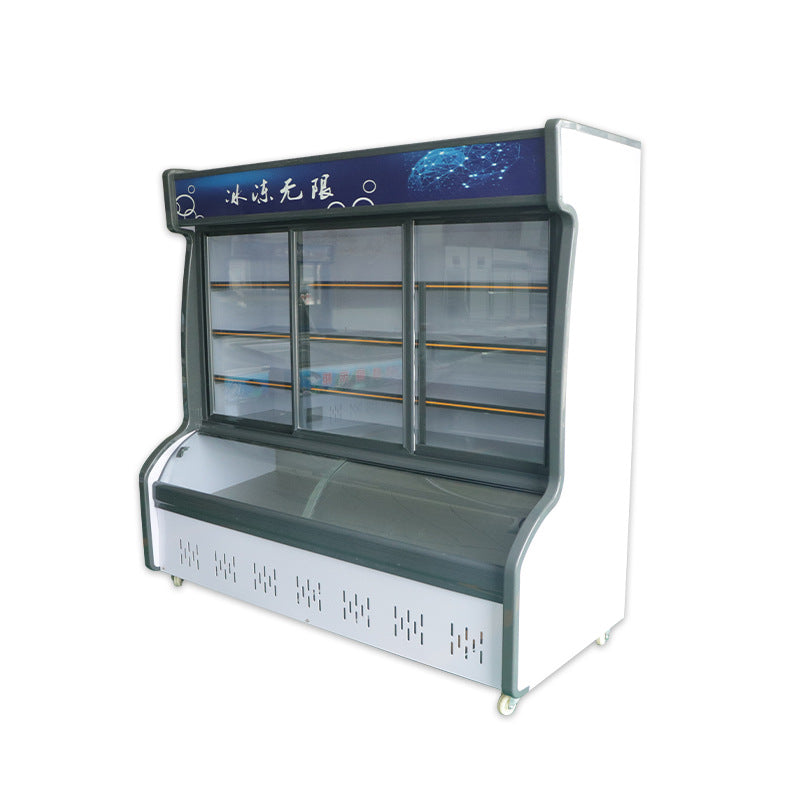 Ordering cabinet, vegetable preservation refrigerator, spicy hotpot display cabinet, catering hotpot restaurant, hotpot ordering cabinet