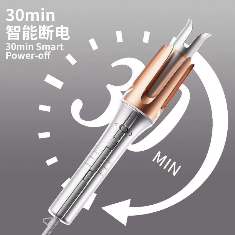 Cross-border new  automatic curling iron, lazy curly hair, negative ion perm, large curl and big wave women do not hurt their hair