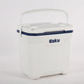 Esky50qt outdoor fishing cooler box - insulated cooler, gift, commercial refrigerator, portable cold storage box