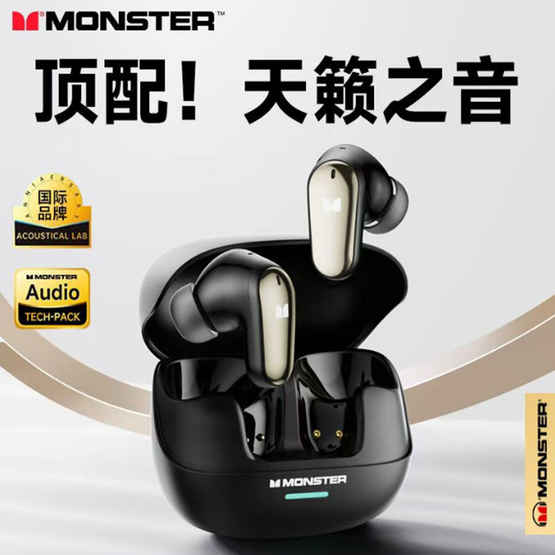 Monst mqt52 wireless tws bluetooth earbuds - high-fidelity audio, sports noise cancellation, in-ear design