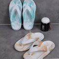 Men's fashion flip-flops: trendy, thick-soled, non-slip slippers for home and outdoor use - soft sole beach flip-flops for men and women