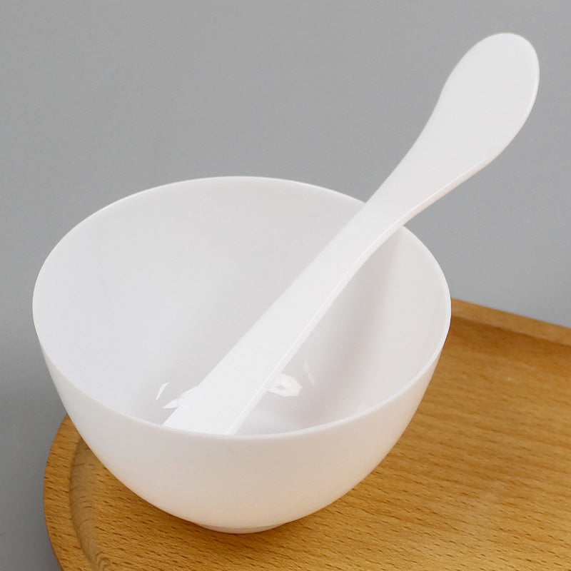 Beauty supplies diy spa mask tools plastic bowl mixing tools mask bowl stirring stick applicator spoon scraper