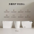 light smart toilet for home fully automatic all-in-one water pressure-free automatic flip-top multi-functional toilet