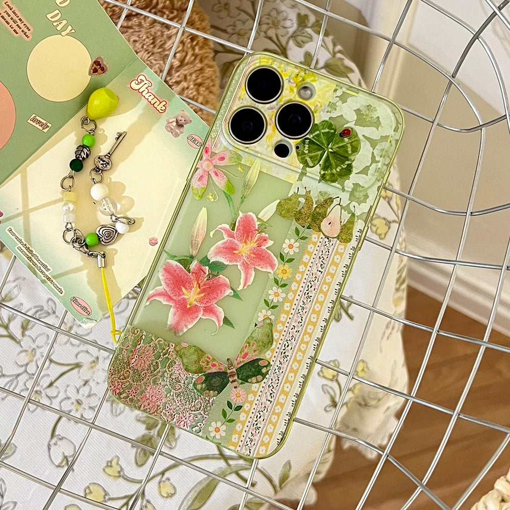 Suitable for iphone17pro mobile phone case apple 16 anti-fall all-inclusive tpu soft case 15 apple 16promax compatible