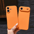 Iphone 17 pro liquid silicone case, compatible with apple 15 pro, straight edge precision cut full coverage silicone 13 protective cover