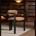 Italian light luxury solid wood dining chair hotel negotiation chair back tea chair makeup stool casualfor home study desk chair