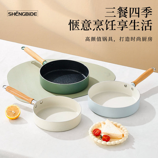 Non-stick pan pan, pan, halberd pan, steak frying pan, lasagna, cake crust special small fried egg, breakfast pan, pancake pan