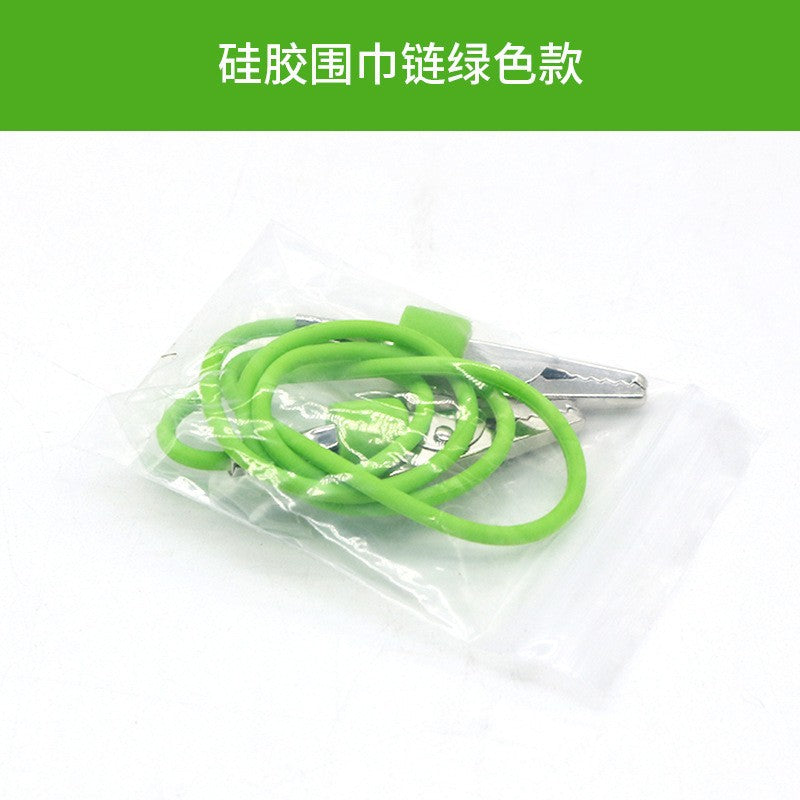 Dental Silicone Scarf Clip Special Oral Dental Disposable Apron Clip High Temperature Sterilization Scarf Clip
