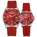 couple fashion sports green water ghost quartz watch casual silicone student quartz watch life waterproof