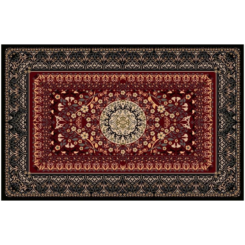 Southeast asian cross-border persian rug, european style carpet, living room sofa coffee table home full coverage rug, bedroom bedside rug